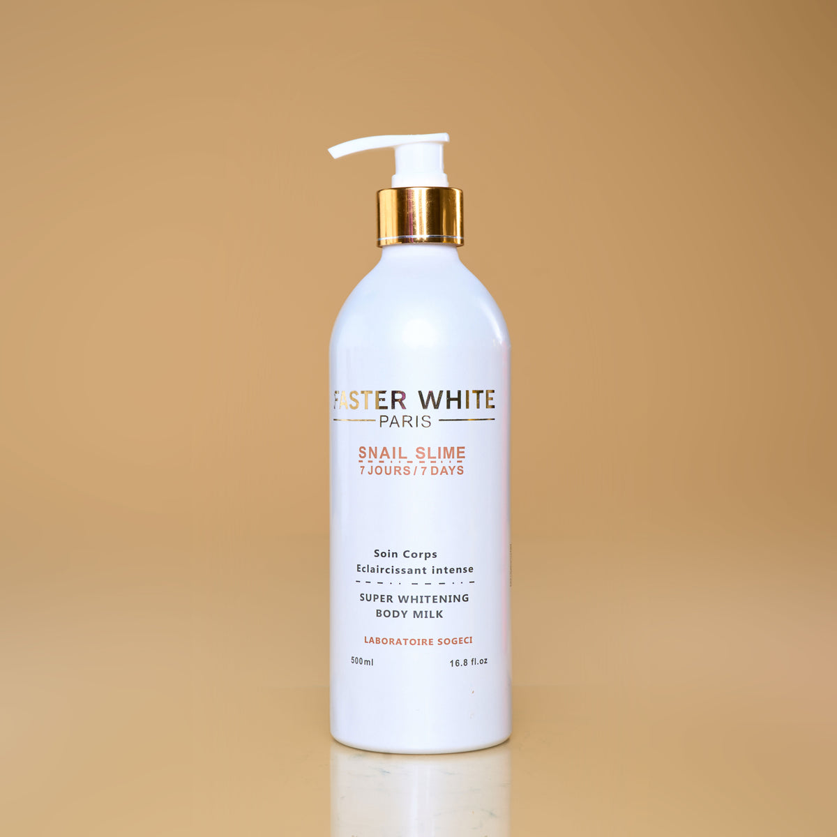 Lait Corporel Faster White Snail Slime