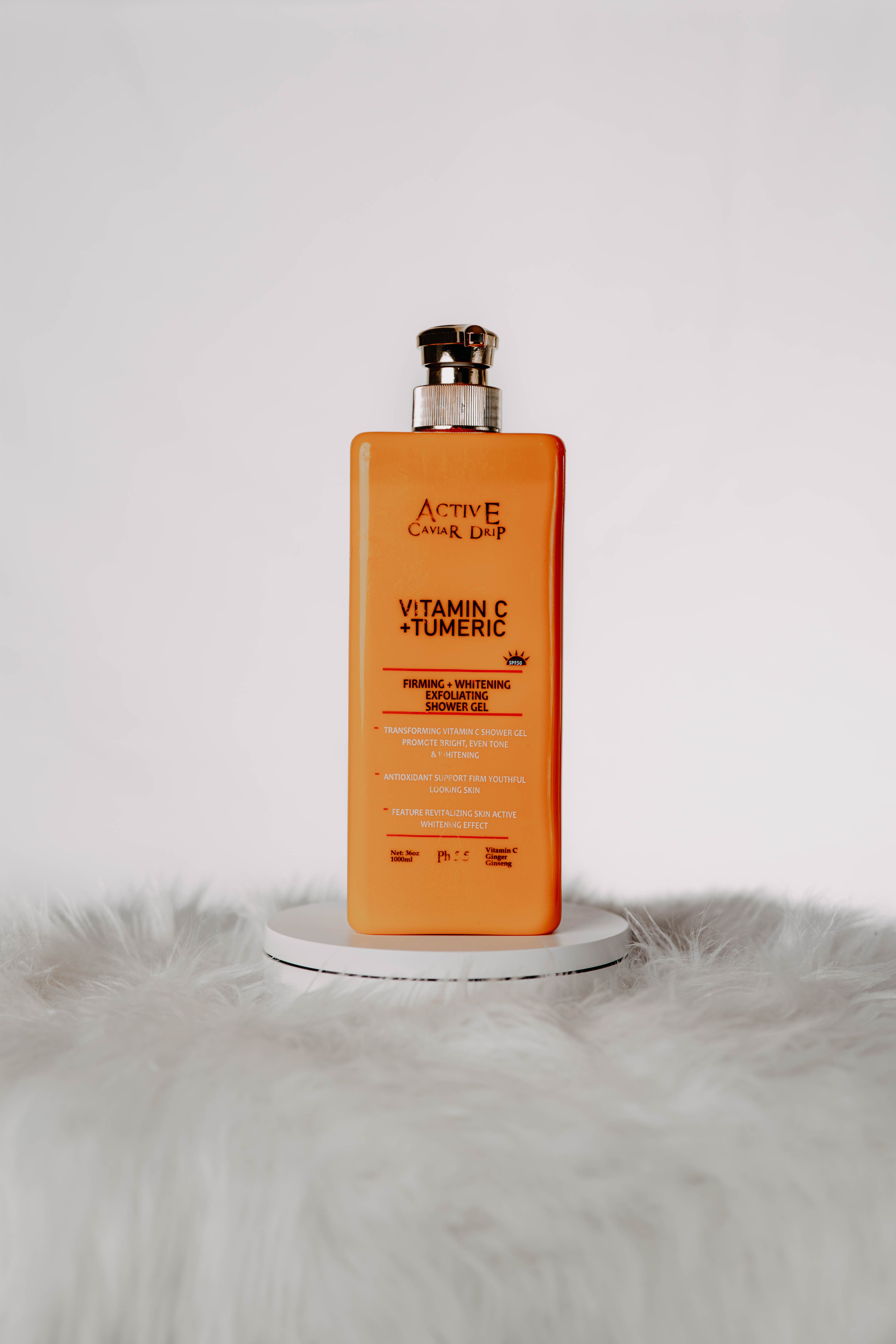 Lait active caviar au tumeric