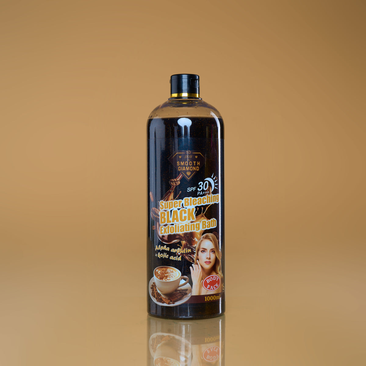 Gel Douche Smooth Diamond Super Black Exfoliating