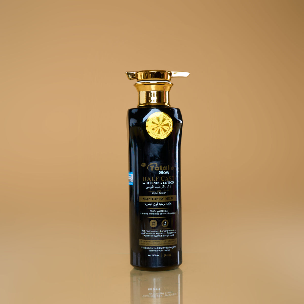 Lait Corporel Total Glow (Couleur Noire)