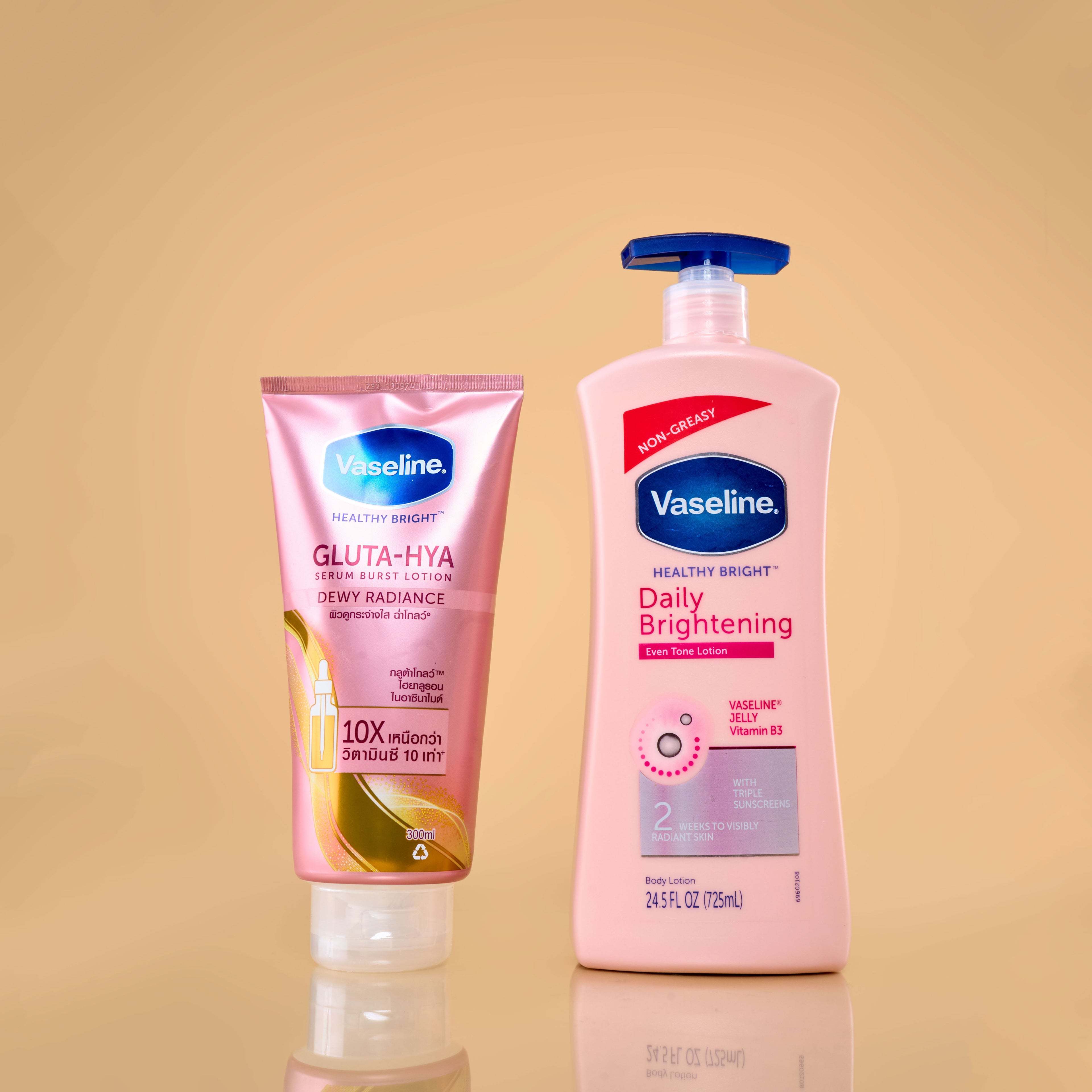 Combo Vaseline Lait & Sérum